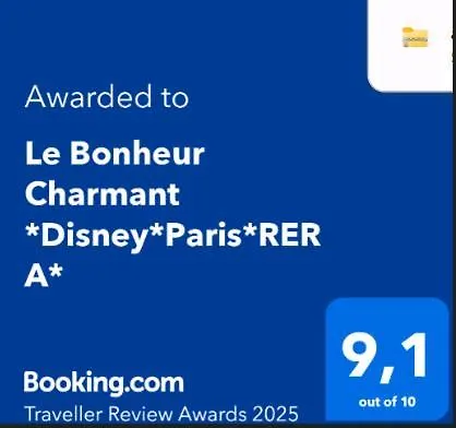 Appartement Le Bonheur *disney*paris*rer A*